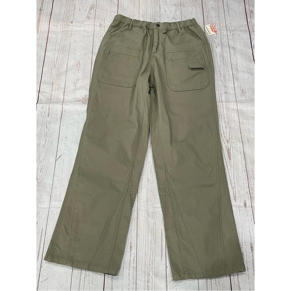 Free People FP Movement Voyage Pants Cargo Straight Leg Desert Taupe Sz S NWT - Picture 2 of 14